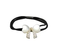 Chouchous élégants en métal pour femmes et filles - Élastiques en caoutchouc - Accessoires pour cravates - Anneau à cheveux - Support de corde - Coiffure (9)