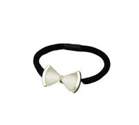 Chouchous élégants en métal pour femmes et filles - Élastiques en caoutchouc - Accessoires pour cravates - Anneau à cheveux - Support de corde - Coiffure (7)
