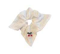 Chouchous élégants pour femme avec décoration de cerises bleues pour un look sophistiqué