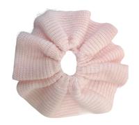 Chouchous en corde à cheveux en tricot pour chignon élastique à volants, chouchou vintage, accessoires féminins