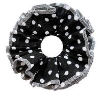 Chouchous en corde à cheveux froncée - Élastique - Grand chouchou vintage - Accessoires féminins
