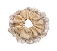 Chouchous en dentelle confortable pour femme, grand chouchou élastique pour queue de cheval pour un usage quotidien