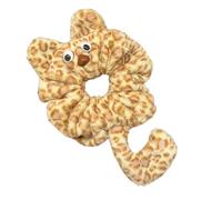 Chouchous en peluche - 12 x 15 cm en forme de chat | élastique à cheveux | Élastiques à cheveux avec motif animal pour danseuses, artistes, épouses, femmes, filles, anniversaire, vacances, gym