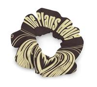 Chouchous en satin avec imprimé Seigneur pour queue de cheval - Élastiques durables avec élastiques à cheveux tendance pour femme