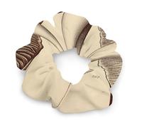 Chouchous en satin doux et extensible, motif champignons vintage, imprimé 2, élastiques pour cheveux, accessoires de cheveux tendance pour tous les types de cheveux