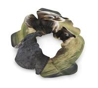 Chouchous en satin, motif ours marron mère pour protéger les louveteaux, chouchous pour queue de cheval, élastiques à cheveux durables avec élastiques à cheveux tendance pour femme