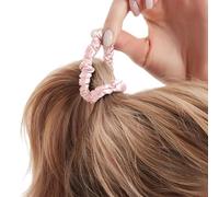 Chouchous en soie douce multifonction pour femmes et filles - Bandeau élastique unique - Décoration de cheveux