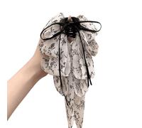 Chouchous en tissu léger avec nœud floral, accessoires pour cheveux doux pour filles et femmes et cuir chevelu sensible, nœuds antidérapants pour femmes