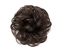 Chouchous et chignons, pièces gris argenté, beignets désordonnés et queues de cheval, extensions pour filles - 60B