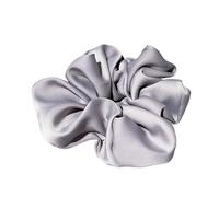 Chouchous for cheveux rouges for filles, élastiques à cheveux de grande taille for cheveux de poney, accessoires en satin de soie, style tendance(Plum red)
