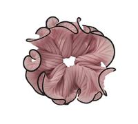 Chouchous froncés épais surdimensionnés pour cheveux élégants pour queue de cheval pour femme