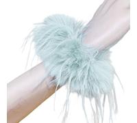 Chouchous garnis, bandes de cheveux à ajustement doux, conception pour cuir chevelu sensible et port prolongé, grands chouchous à plumes