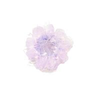 Chouchous pour Cheveux 5 pièces de cheveux doux fleur corde maille bandes coloré cravate haute queue cheval bandeau fille brillant accessoires(Color4)