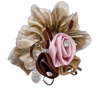 Chouchous pour Cheveux 5 pièces de fil fleur, corde à cheveux, bandeau élégant avec nœud for femmes(Color8)