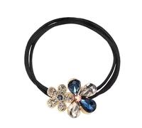 Chouchous pour Cheveux Attaches de cheveux douces en strass, corde à cheveux for femmes