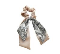 Chouchous pour Cheveux Chouchous à ruban élastique Floral for femmes, 5 pièces, corde cheveux Pontail(Color1)