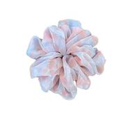 Chouchous pour Cheveux Chouchous en maille imprimé Floral for femmes, 5 pièces, couleurs dégradées, attaches élastiques for cheveux, accessoires for de filles, bandeaux corde(Pink)