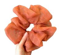 Chouchous pour Cheveux Chouchous en mousseline de soie surdimensionnés, 5 pièces, grandes bandes élastiques for cheveux, cravate, support for queue cheval, corde for(Color6)