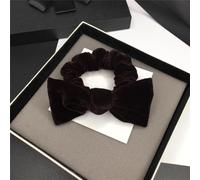 Chouchous pour Cheveux Corde à cheveux en velours simple avec nœud for femme(Colour 4)