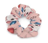 Chouchous pour cheveux en forme de cochon rose magique, élastiques extensibles pour tous types de cheveux, sans abîmer les cheveux, accessoires pour queues de cheval et dreadlocks