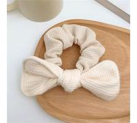 Chouchous pour Cheveux Femmes cheveux corde doux cent bandeau Simple(blanc)