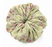 Chouchous pour Cheveux Grand bandeau élastique en mousseline de soie, 5 pièces, chouchous imprimé Floral, cravate for cheveux, bande surdimensionnée(Color15)
