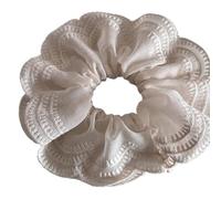 Chouchous pour femme avec joli nœud - Grand élastique - Chouchou français - Accessoires pour cheveux doux