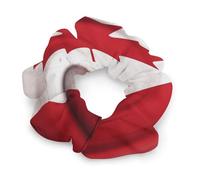 Chouchous pour femmes, élastiques à cheveux avec imprimé drapeau canadien, joli support de queue de cheval, accessoires pour cheveux pour femmes
