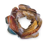 Chouchous pour femmes, élastiques à cheveux imprimés coquillages et trésors mignons, accessoires pour cheveux pour femmes