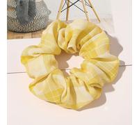 Chouchous Simples Coréens Pour Femmes Et Filles, 1 Pièce, Attache De Cheveux Dégradé, Queue De Cheval, Support De Cheveux, Corde Imprimé Ananas, Accessoires Pour Cheveux