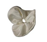 Chouchous surdimensionnés élégants en forme de cœur satiné multi-usage pour queue de cheval tendance et chignon