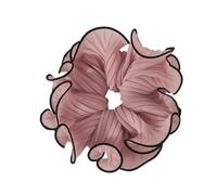 Chouchous surdimensionnés en dentelle chouchou élastique pour cheveux en corde de décoration de tête de dame