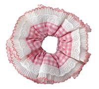 Chouchous surdimensionnés en dentelle multi-couches chouchou élastiques pour cheveux épais chignon corde à cheveux pour femme décorations de cheveux grands chouchous dentelle