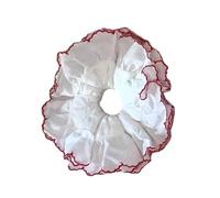 Chouchous surdimensionnés en dentelle pour cheveux, chouchou élastique pour cheveux épais, décoration de cheveux pour femme