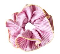 Chouchous tendance à volants double couche pour femmes coréens surdimensionnés plissés pour cheveux décoration de cheveux