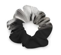 Chouchous tendance en satin, imprimé guépard, extensible, en polyester et élasthanne, pour tous les types de cheveux