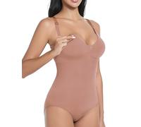 ChouChouter Body d'allaitement gainant sans couture, sculptant post-partum, taille arrachée