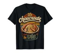 Choucroute Alsace Gourmand Retro Vintage T-Shirt