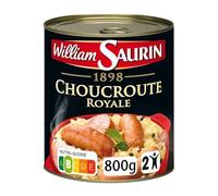 CHOUCROUTE ROYALE 800G, WILLIAM SAURIN, LOT DE 3
