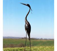 CHOUETTE AND CO-Héron classique métal grand modèle - 135 cm