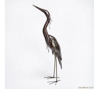 CHOUETTE AND CO-Héron classique métal petit modèle