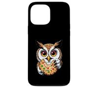 Chouette avec Biscuit et Décorations Colorées Coque pour iPhone 13 Pro Max