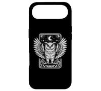 Chouette avec étoiles Tarot Card Goth Graphic Art Design Coque pour iPhone Air