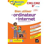 Chouette - Bien utiliser l'ordinateur et Internet CM1/CM2/6e Cahier d'entraînement recommandé par les enseignants - Albert J. Cohen - Hatier - broché - Scolaire / Universitaire