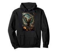 Chouette céleste Faune Créature Volante Oiseau Sagesse Sweat à Capuche