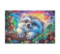 Chouette Champ de Fleurs 1000 Pièces Puzzle Adolescent en Carton Anti-Déchirure Difficulté Moyenne Activité Éducative Passe-Temps Petit Prix Pas Cher Premium 1000 PCS