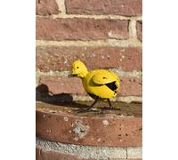CHOUETTE & CO-Figurine décorative poussin coloris jaune en métal