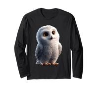 Chouette des Neiges Chouette Blanche Mignonnes Chouettes Manche Longue