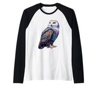 Chouette des Neiges Chouette Blanche Mignonnes Chouettes Manche Raglan