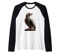 Chouette des Neiges Chouette Blanche Mignonnes Chouettes Manche Raglan